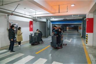 橙犀洗地機(jī)入駐萬科物業(yè)小區(qū) 橙犀洗地機(jī)入駐萬科物業(yè)小區(qū)